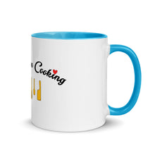Load image into Gallery viewer, Paulie&#39;s Love Cooking Logo Mug with Color Inside
