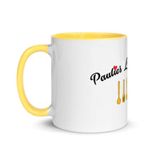 Load image into Gallery viewer, Paulie&#39;s Love Cooking Logo Mug with Color Inside
